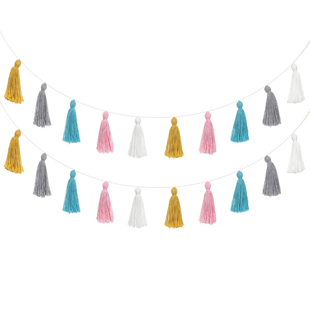 Tassel Garland, 2-pack, Multi
