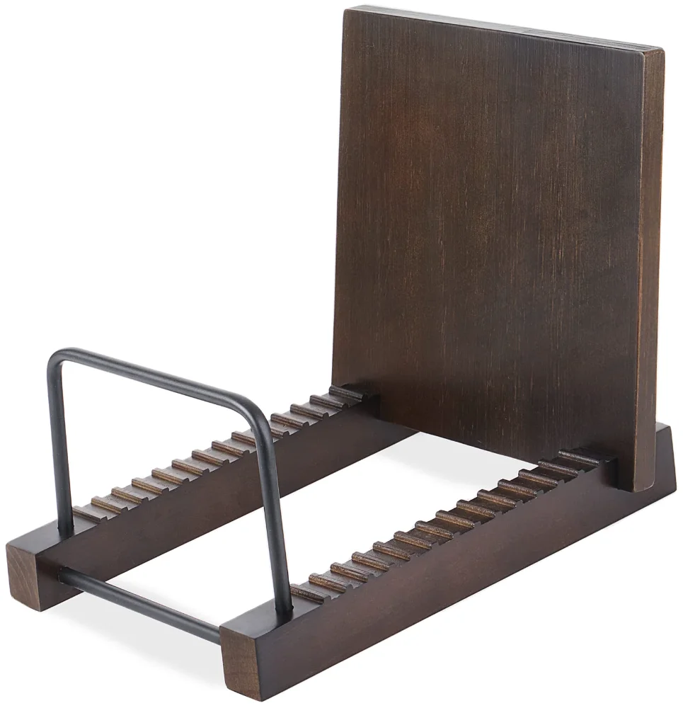 Vinyl Record Storage Holder, Brown