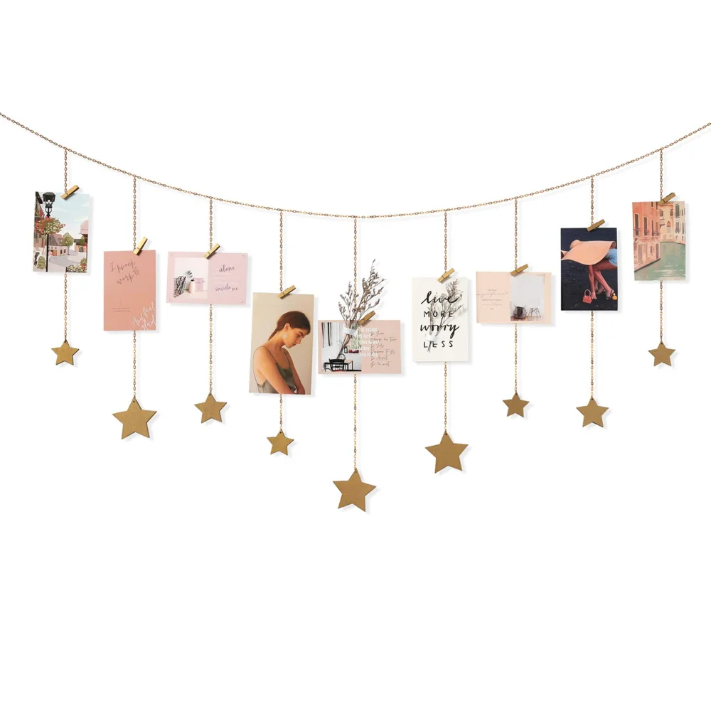 Hanging Photo Display, Gold